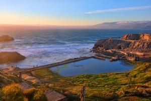 Sutro Baths at Sunset